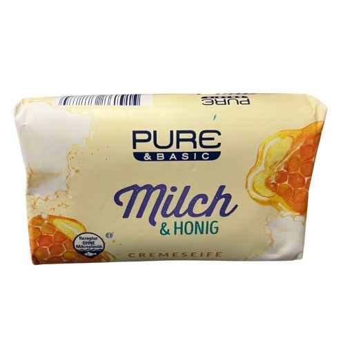 pure-basic-milch-honig-kremowe-mydlo-w-kostce-150-g-front