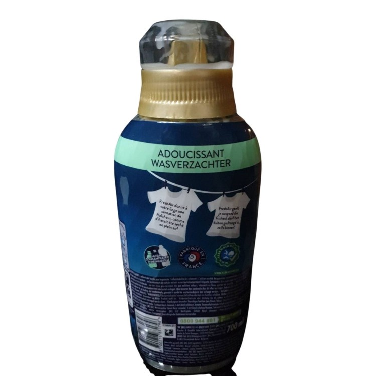 lenor - fresh - air - solstice - boréal - 700 - ml - płyn - do - płukania - 50 - płukań - tył - opakowania