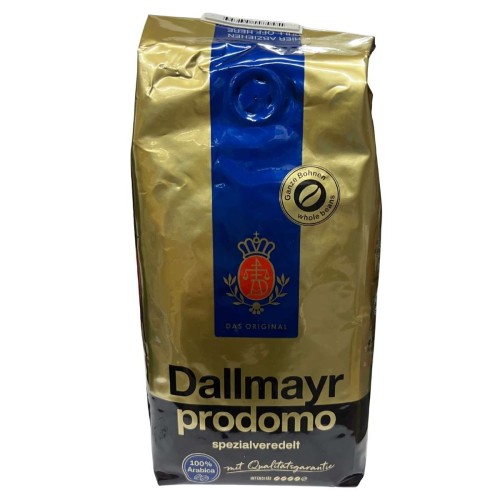 Kawa ziarnista Dallmayr Prodomo 500 g – przód oryginalnego opakowania z Niemiec