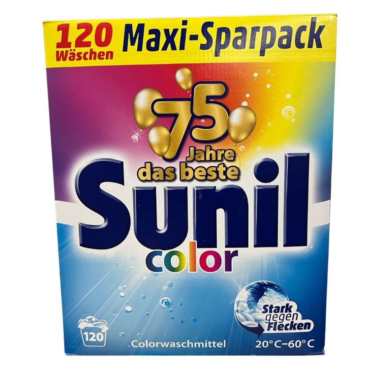 Projekt bez nazwy-23.jpgProszek do prania Sunil Color 6 kg 120 prań – przód opakowania