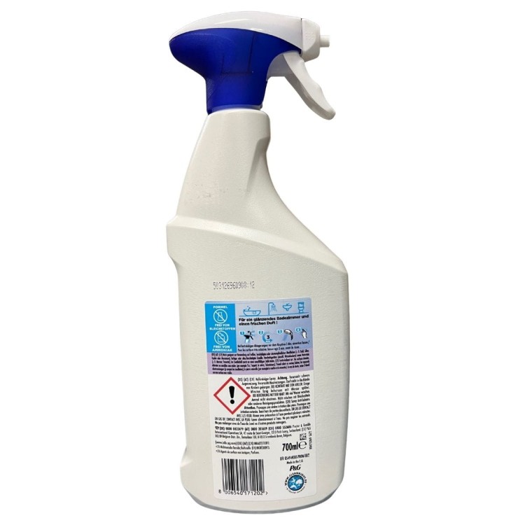 Antikal Kalkreiniger Fresh 700 ml – opis i etykieta tylna, oryginał z Niemiec