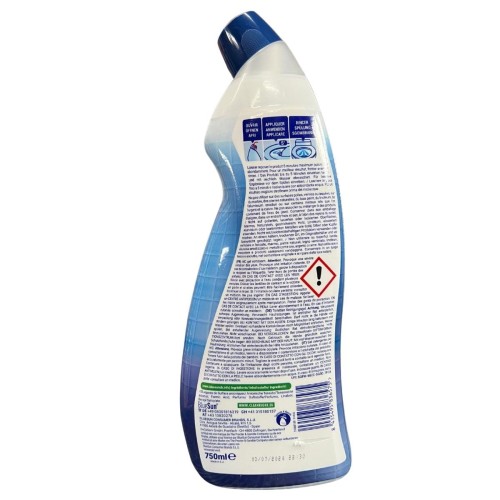 antikal wc gel klassisch 750 ml tył opakowania etykieta skład instrukcja użycia oryginalny produkt z niemiec zlx.pl