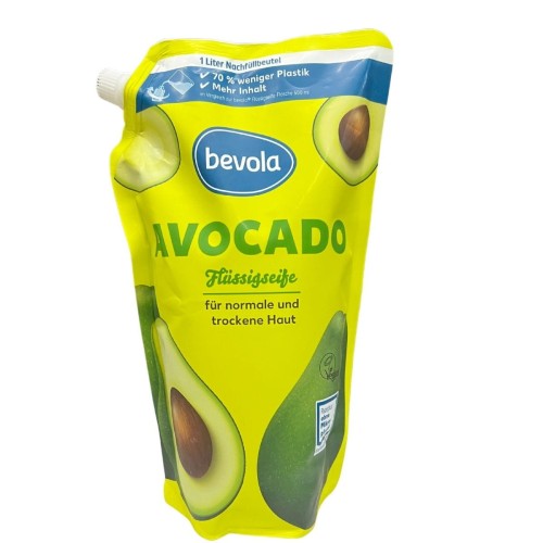 bevola-avocado-mydlo-w-plynie-1000-ml-uzupelnienie-przod