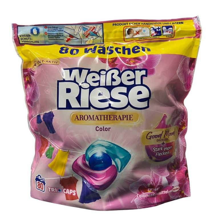 weisser-riese-color-aromatherapie-orchidee-80-kapsulek-do-prania-przod